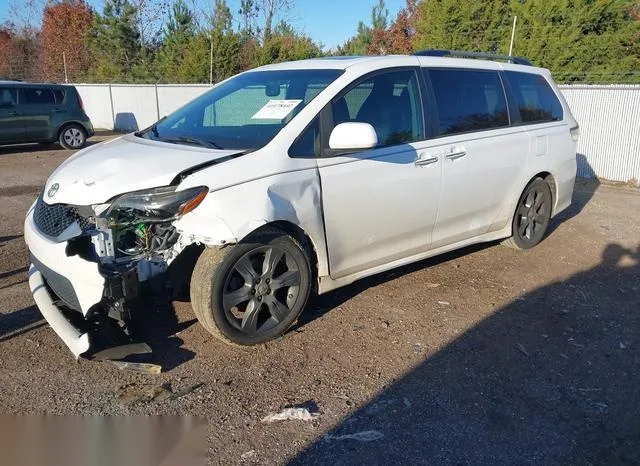 5TDXK3DC3FS622984 2015 2015 Toyota Sienna- Sport 2