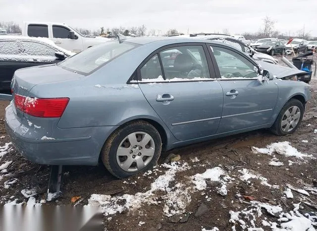 5NPET4ACXAH613339 2010 2010 Hyundai Sonata- Gls 4