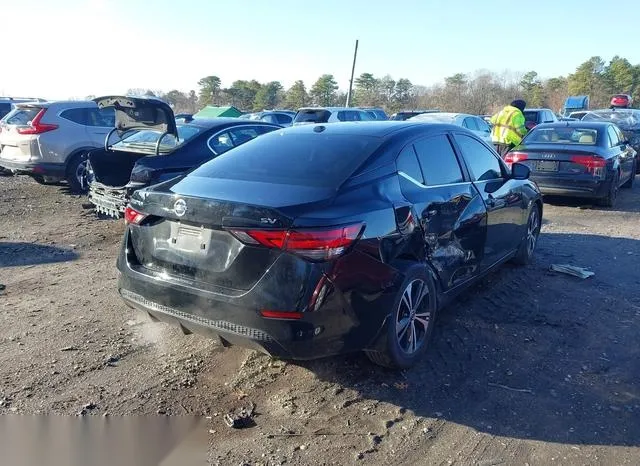 3N1AB8CV8MY264327 2021 2021 Nissan Sentra- Sv Xtronic Cvt 4