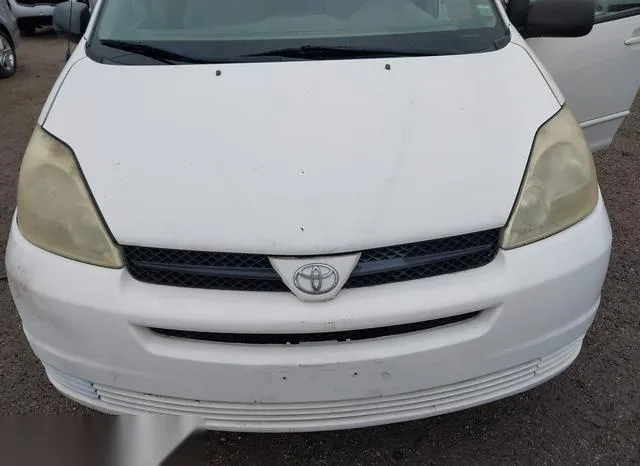 5TDZA23C75S255528 2005 2005 Toyota Sienna- CE 6