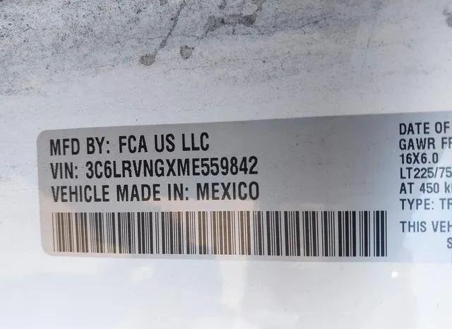 3C6LRVNGXME559842 2021 2021 RAM Promaster- 1500 Low Roof 11 9