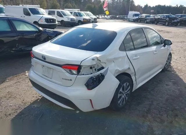 JTDEBRBE5LJ000457 2020 2020 Toyota Corolla- Hybrid Le 4