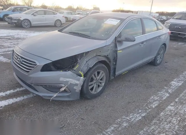 5NPE24AF2FH058245 2015 2015 Hyundai Sonata- SE 2