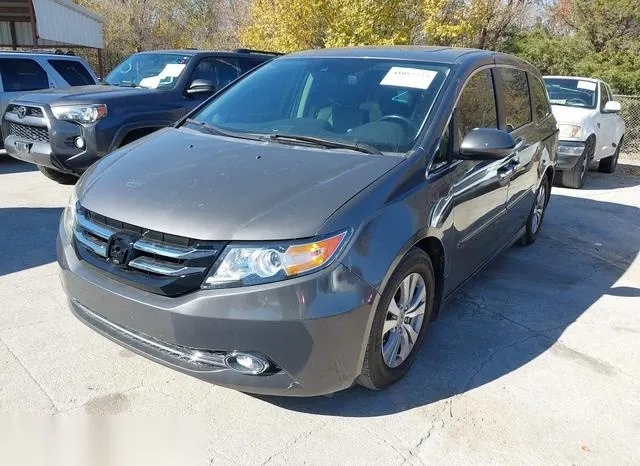 5FNRL5H61EB100752 2014 2014 Honda Odyssey- Ex-L 2