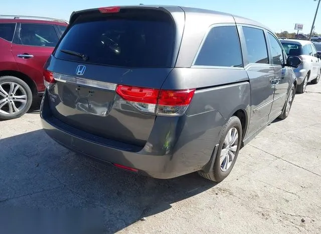 5FNRL5H61EB100752 2014 2014 Honda Odyssey- Ex-L 4