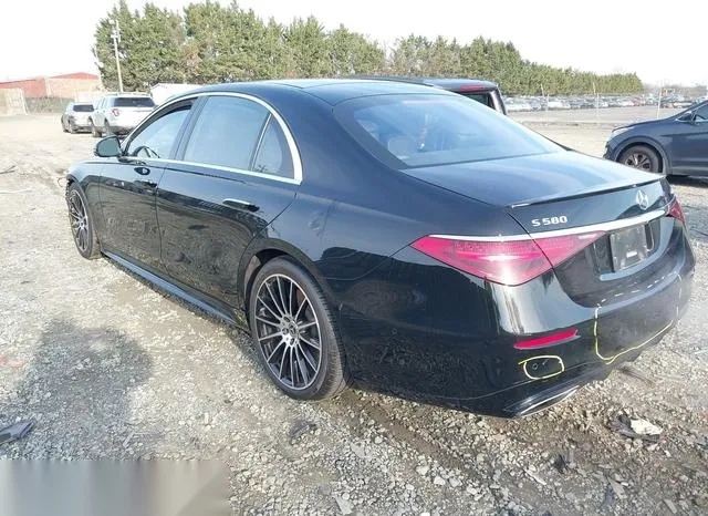 W1K6G7GB2NA091849 2022 2022 Mercedes-Benz S 580- 4Matic 3