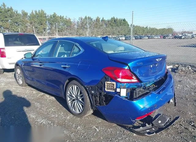 KMTG34LA3MU072540 2021 2021 Genesis G70- 2-0T Awd 3