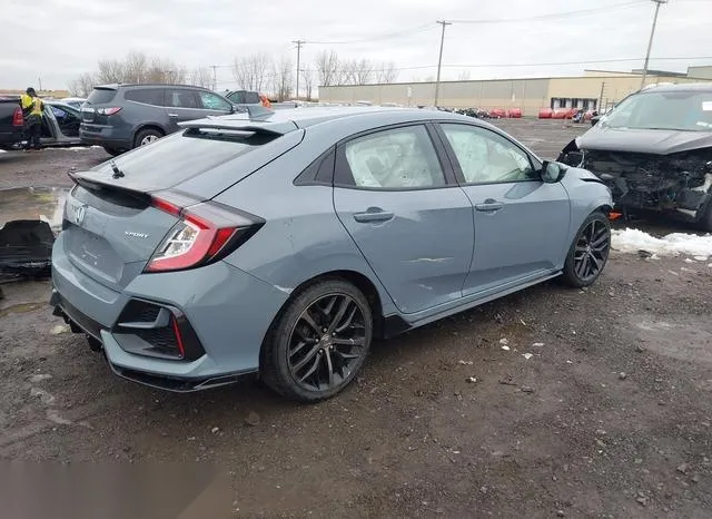 SHHFK7H44MU205749 2021 2021 Honda Civic- Sport 4