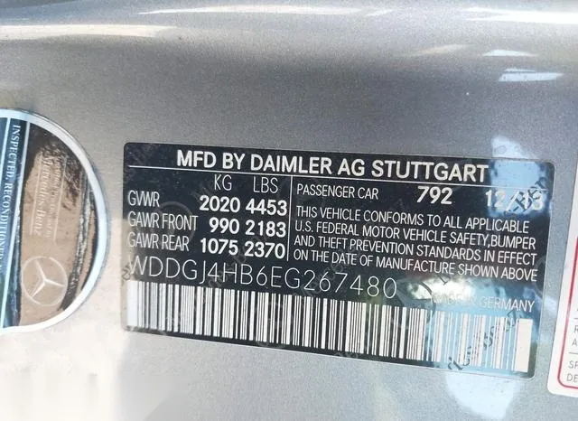 WDDGJ4HB6EG267480 2014 2014 Mercedes-Benz C 250 9