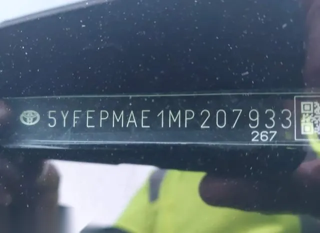 5YFEPMAE1MP207933 2021 2021 Toyota Corolla- LE 9