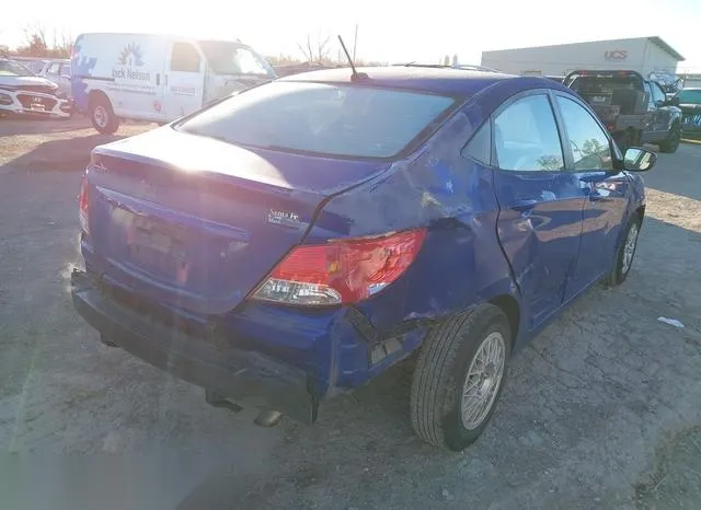 KMHCT4AE2EU652183 2014 2014 Hyundai Accent- Gls 4