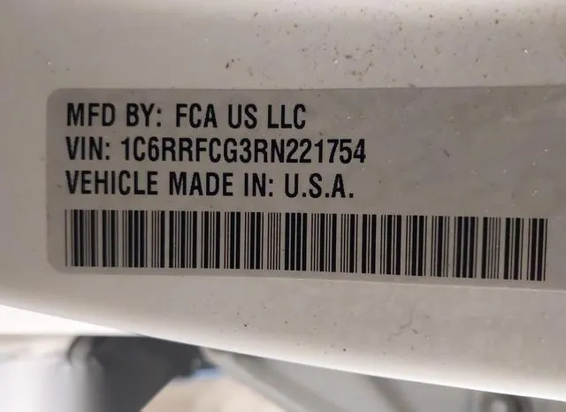 1C6RRFCG3RN221754 2024 2024 RAM 1500- Tradesman  4X4 6-4 Box 9