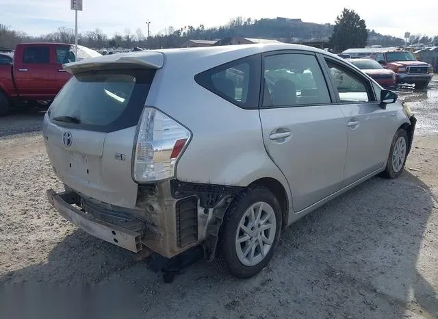 JTDZN3EU4C3057889 2012 2012 Toyota Prius- V Two 4