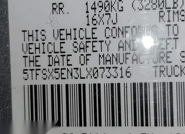 5TFSX5EN3LX073316 2020 2020 Toyota Tacoma- SR 9