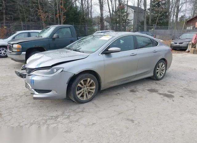 1C3CCCABXFN503721 2015 2015 Chrysler 200- Limited 2