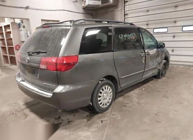 5TDZA23C64S069185 2004 2004 Toyota Sienna- LE 4