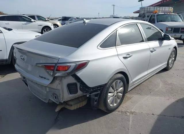 KMHE24L16GA009247 2016 2016 Hyundai Sonata- Hybrid SE 4