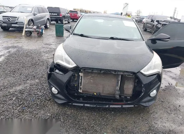 KMHTC6AE9FU216833 2015 2015 Hyundai Veloster- Turbo 6