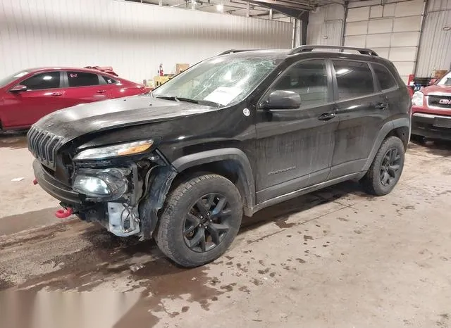 1C4PJMBS8HW648454 2017 2017 Jeep Cherokee- Trailhawk 2