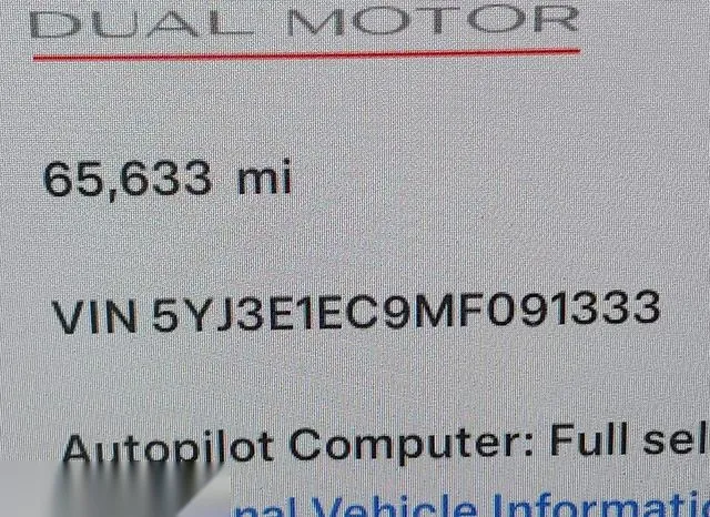 5YJ3E1EC9MF091333 2021 2021 Tesla Model 3- Performance Dual 9