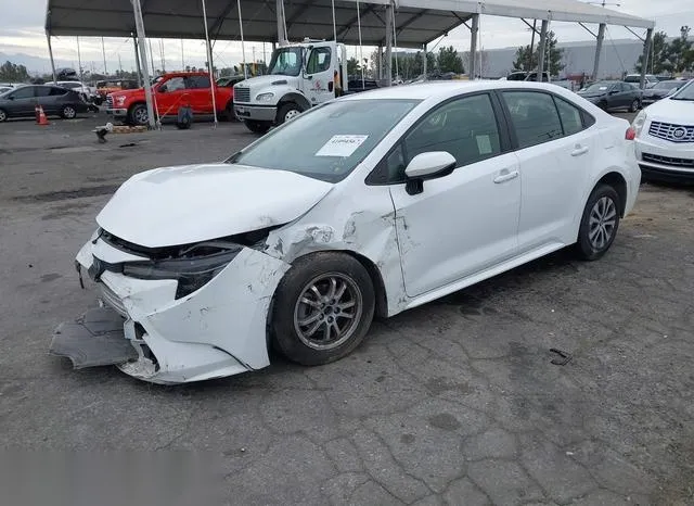 JTDEAMDE9NJ042300 2022 2022 Toyota Corolla- Hybrid Le 2