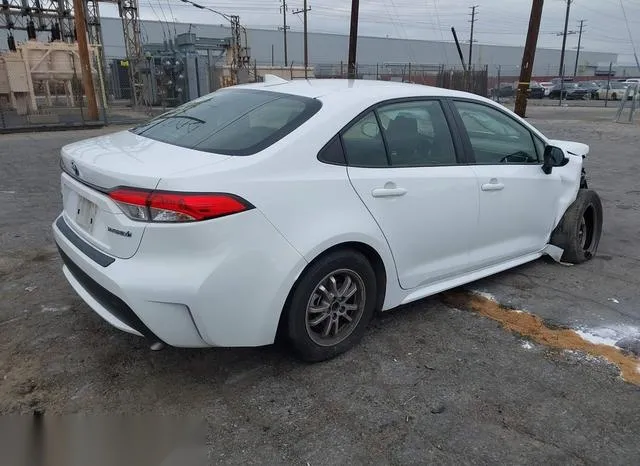 JTDEAMDE9NJ042300 2022 2022 Toyota Corolla- Hybrid Le 4