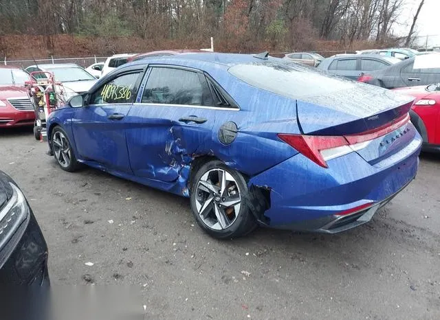 5NPLN4AG5MH011778 2021 2021 Hyundai Elantra- Sel 3