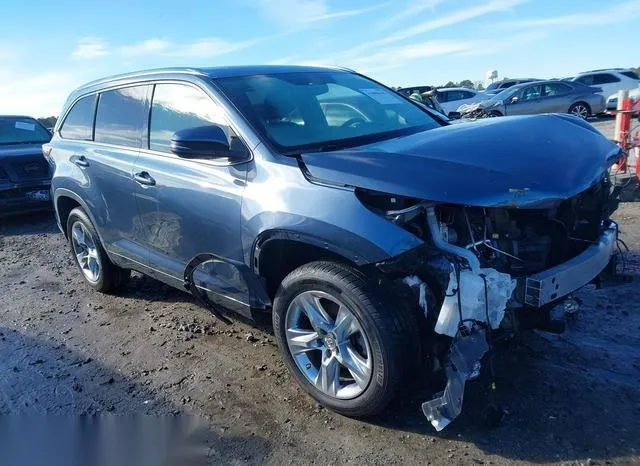 5TDYKRFH4FS104303 2015 2015 Toyota Highlander- Limited V6 1