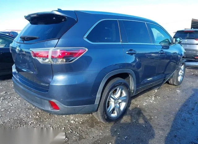 5TDYKRFH4FS104303 2015 2015 Toyota Highlander- Limited V6 4