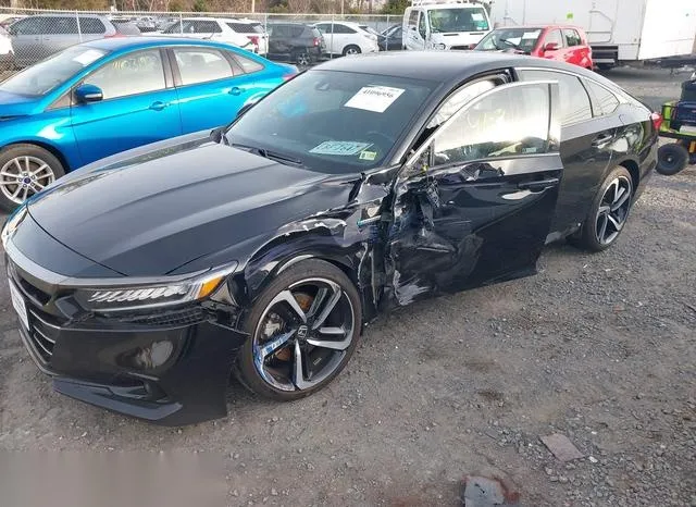 1HGCV3F27NA011881 2022 2022 Honda Accord- Hybrid Sport 2