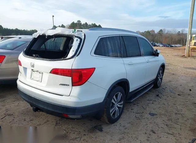 5FNYF6H56HB036860 2017 2017 Honda Pilot- Ex-L 4