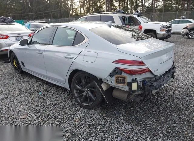 KMTG54TE0NU092744 2022 2022 Genesis G70- 3-3T Awd 3