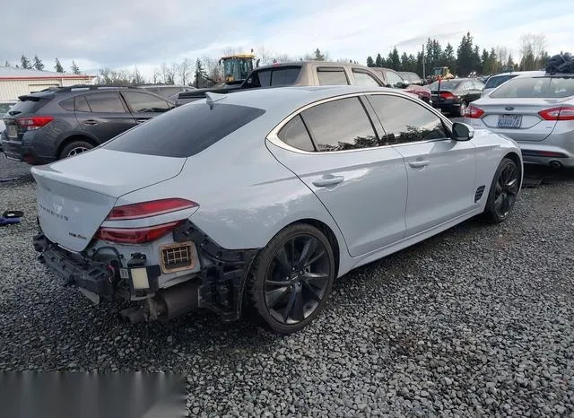 KMTG54TE0NU092744 2022 2022 Genesis G70- 3-3T Awd 4