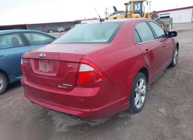 3FAHP0HG5CR342943 2012 2012 Ford Fusion- SE 4