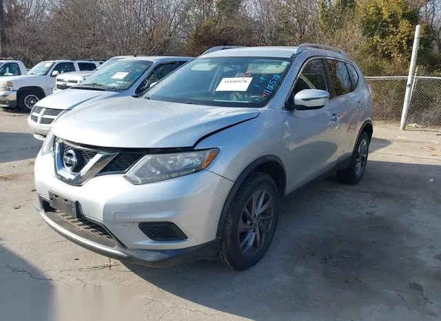 KNMAT2MV4GP636855 2016 2016 Nissan Rogue- SV 2