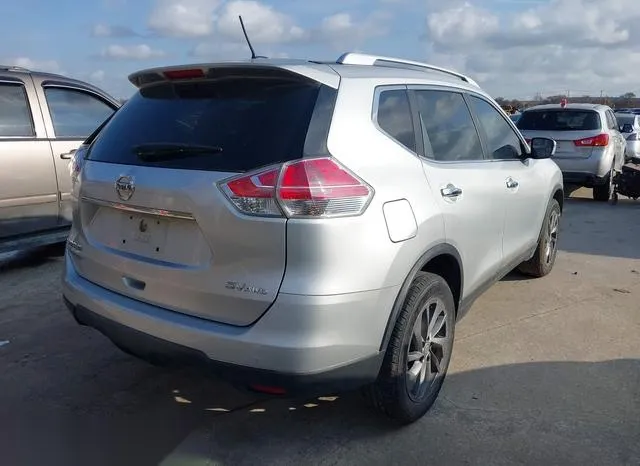 KNMAT2MV4GP636855 2016 2016 Nissan Rogue- SV 4