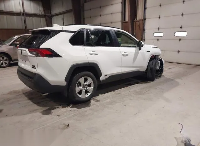 JTMRWRFV1MD127447 2021 2021 Toyota RAV4- Hybrid Xle 4