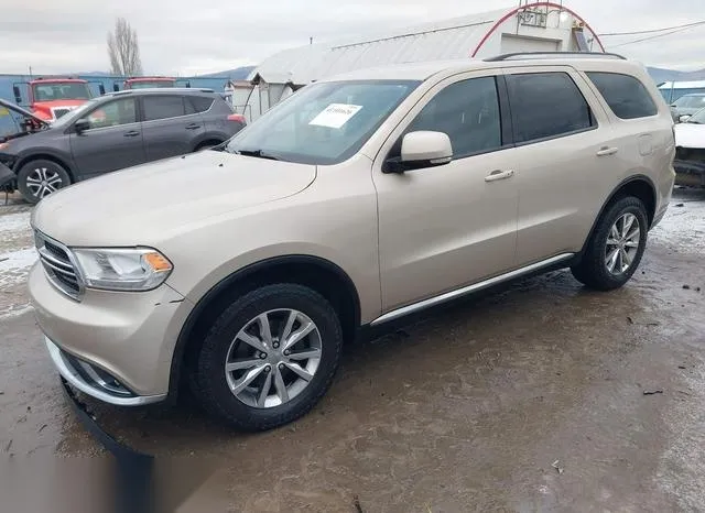 1C4RDJDG5EC531175 2014 2014 Dodge Durango- Limited 2