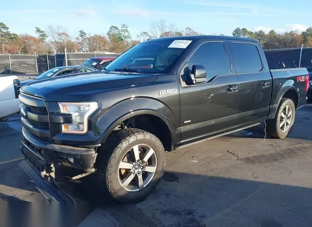 1FTEW1EG2FFB72780 2015 2015 Ford F-150- Lariat 2