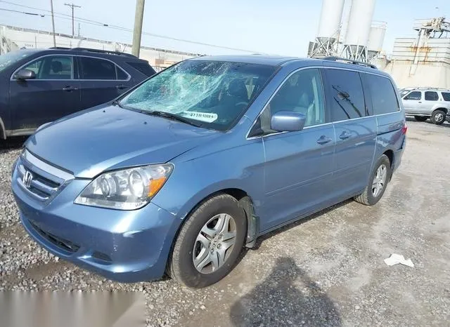 5FNRL38677B077257 2007 2007 Honda Odyssey- Ex-L 2