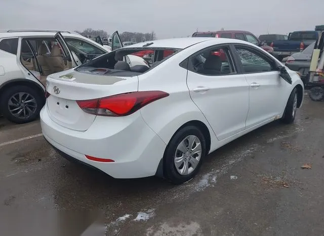 5NPDH4AEXGH758078 2016 2016 Hyundai Elantra- SE 4