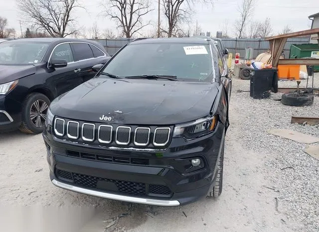 3C4NJDCB8NT160922 2022 2022 Jeep Compass- Limited 4X4 6