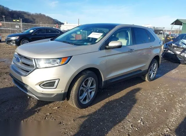 2FMPK4K9XJBB32738 2018 2018 Ford Edge- Titanium 2