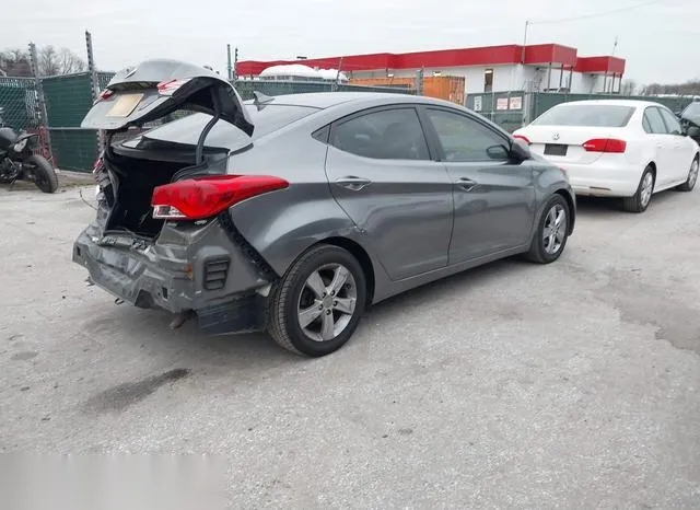 5NPDH4AE8DH383903 2013 2013 Hyundai Elantra- Gls 4