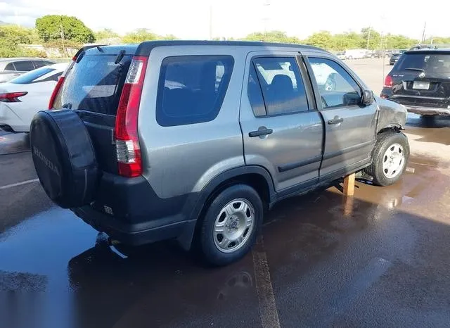 JHLRD68536C006206 2006 2006 Honda CR-V- LX 4