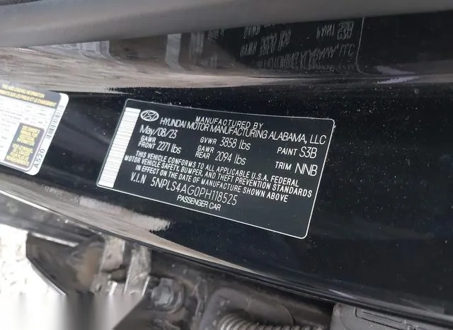 5NPLS4AG0PH118525 2023 2023 Hyundai Elantra- Sel 9