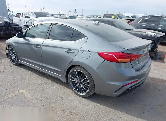 KMHD04LB0JU680526 2018 2018 Hyundai Elantra- Sport 3