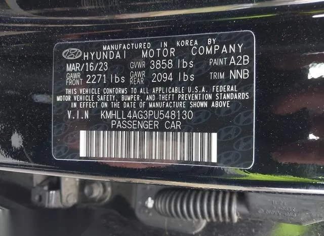 KMHLL4AG3PU548130 2023 2023 Hyundai Elantra- SE 9