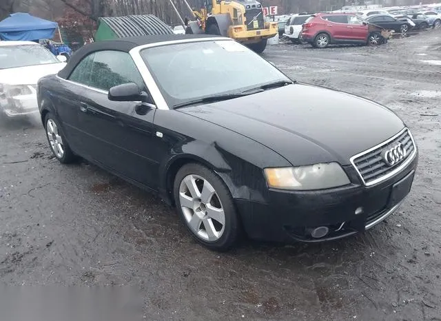 WAUAC48H04K019037 2004 2004 Audi A4- 1-8 Cabriolet 1