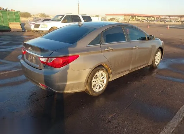 5NPEB4AC9CH466727 2012 2012 Hyundai Sonata- Gls 4